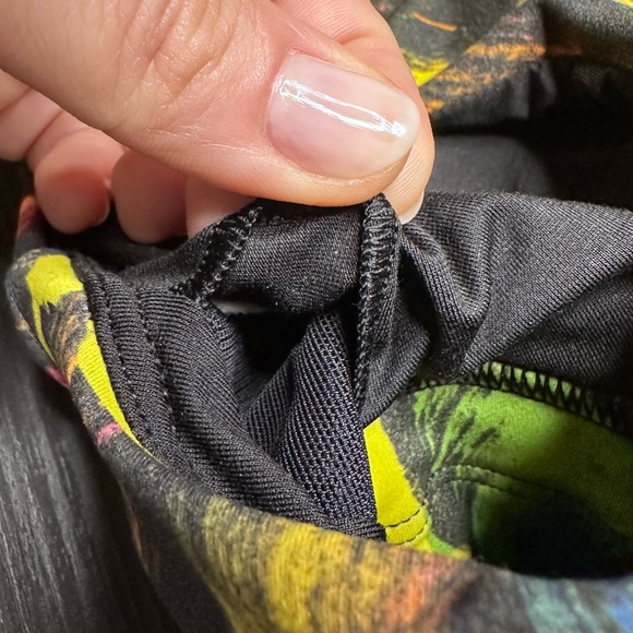 Lululemon Wunder Train Long Line Bra NWT Size 8 (UNBM) Undertone Black Multi - Picture 8 of 14